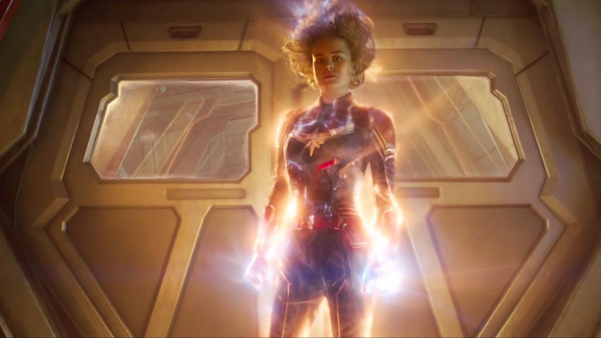 Бри Ларсон отреагировала шуткой на фан-арт Капитана Марвел - изображение обложка