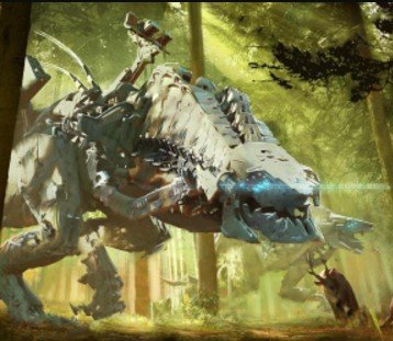 В мире [кибер]животных: анатомия зверей из Horizon: Zero Dawn - изображение обложка