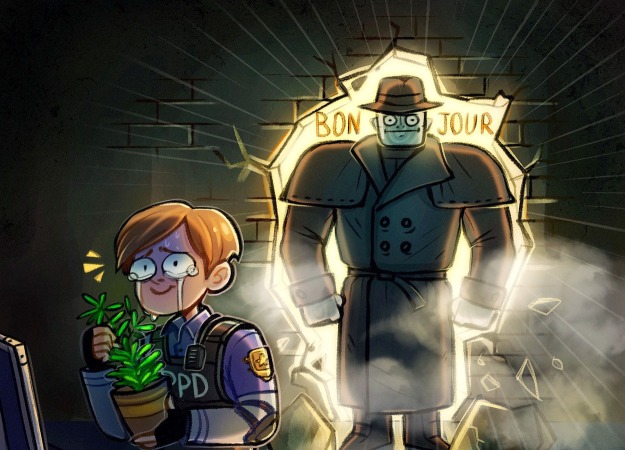 Гифка дня: маленькие радости Мистера Икс в Resident Evil 2 - изображение обложка