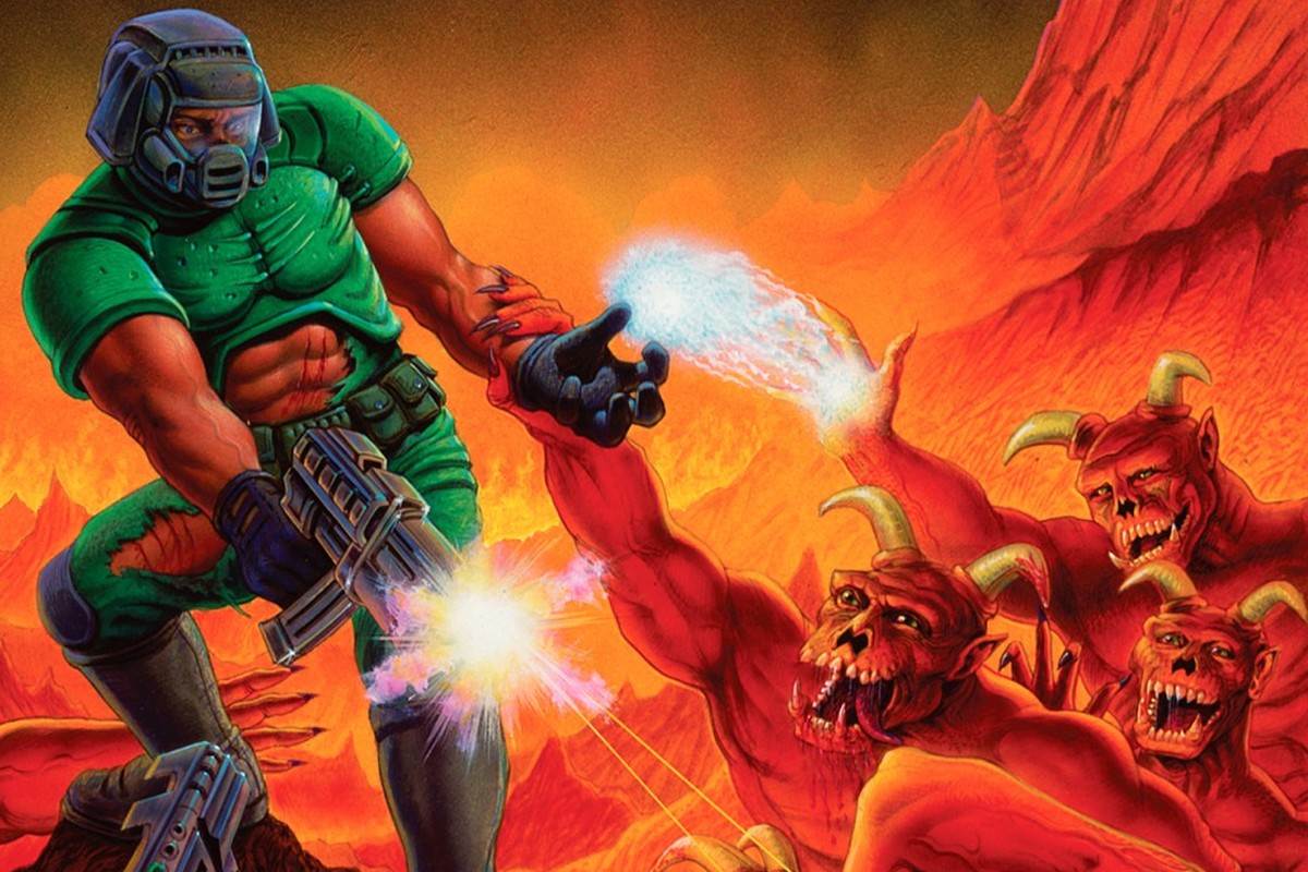 Обложка: промо-арт Doom (1993)