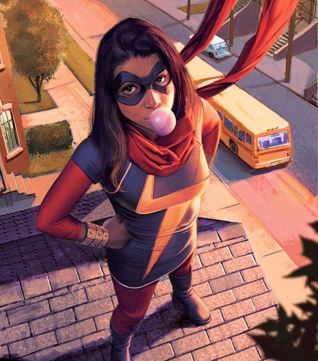 На русском языке выйдет комикс про пакистанскую Мисс Марвел - изображение обложка