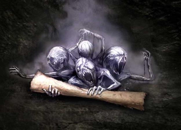 Взгляните на потрясающую подставку для PS4 в виде посыльных из Bloodborne - изображение обложка