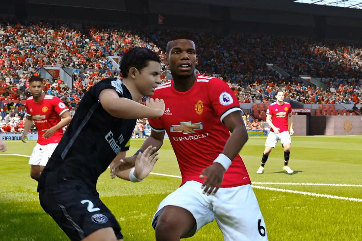 Обложка: Кадр из игры FIFA Online