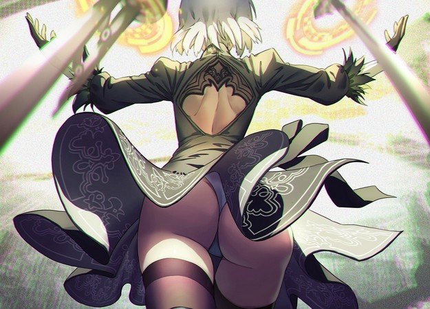 Завораживающая демонстрация технологий Nier: Automata - изображение обложка