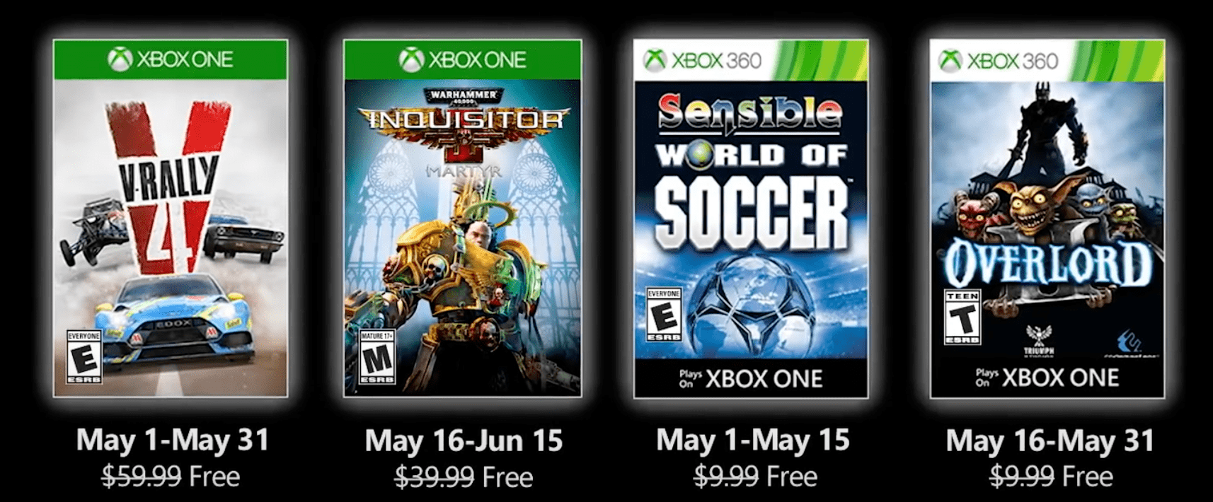 Что получат подписчики Xbоx Live Gоld в мае - изображение обложка
