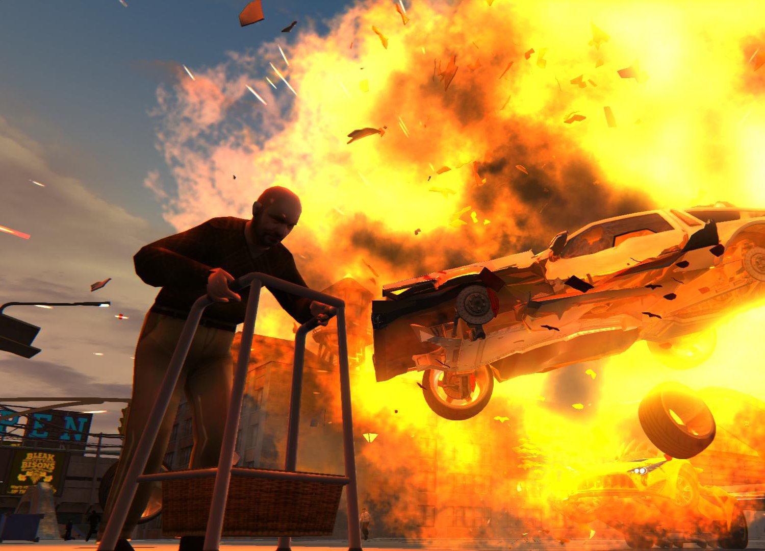 Ремейк Carmageddon официально в Steam: пенсионеры против бульдозеров - изображение обложка