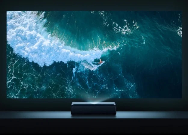 Анонс Xiaomi Mijia Laser Projection TV 4K: 4К-проектор с диагональю вывода картинки до 150 дюймов - изображение 1