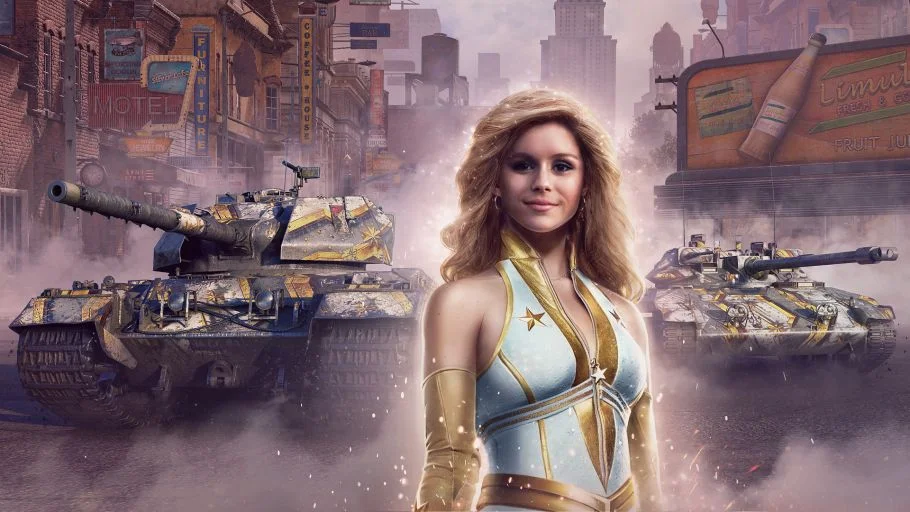 В World of Tanks появилась героиня сериала «Пацаны» - изображение обложка