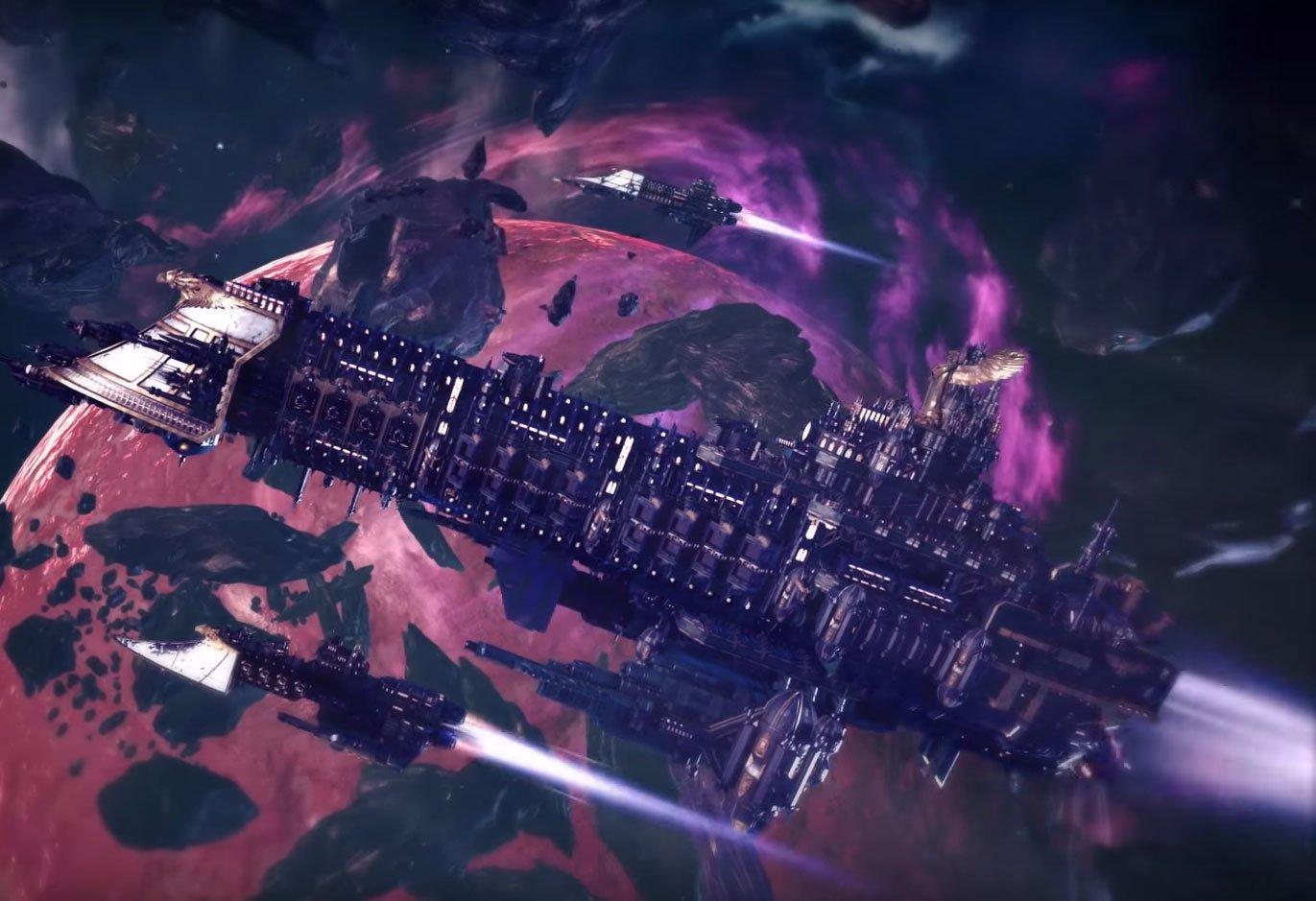 Первый геймплей многообещающей стратегии Battlefleet Gothic: Armada - изображение обложка