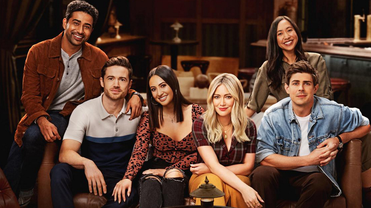 Обложка: промо сериала «Как я встретила вашего папу» (2022—…)