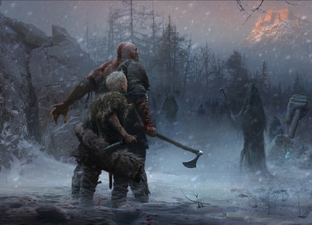 Для God of War внезапно вышло мобильное приложение, которое позволяет исследовать мир игры