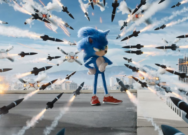 Художник из Sucker Punch и другие иллюстраторы перерисовывают Соника из трейлера фильма - изображение обложка