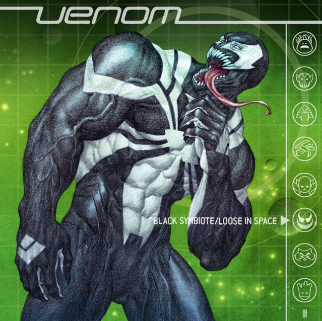 Дэдпул, Призрачный Гонщик и Танос  сольются с симбиотом Венома в марте - изображение обложка