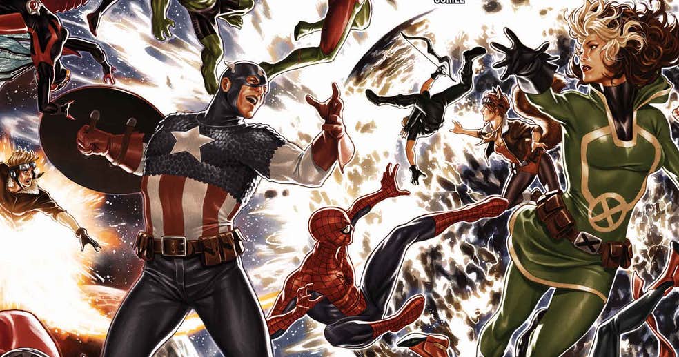 Кто-то похитил Землю, но Мстители не сдаются! - изображение обложка