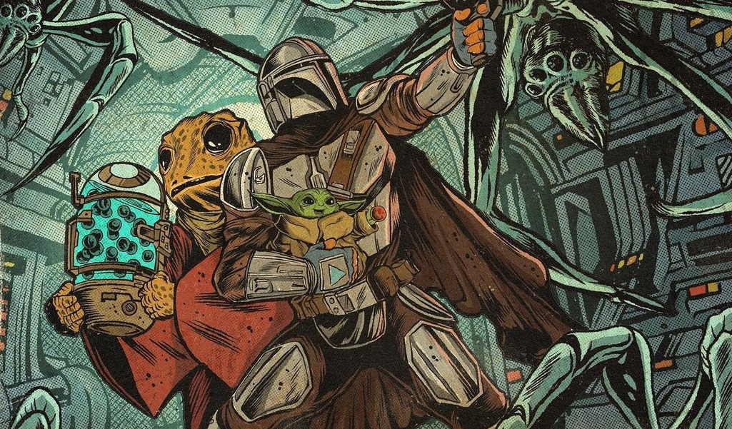 Художник представил постеры всех эпизодов сериала «Мандалорец» в виде обложек старых комиксов - изображение обложка
