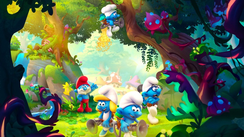 Появился тизер игры про смурфиков — The Smurfs — Mission Vileaf - изображение обложка
