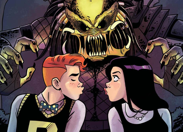Хищник снова заглянет в Ривердейл! Самый смешной кроссовер ​Archie Comics получил продолжение - изображение обложка