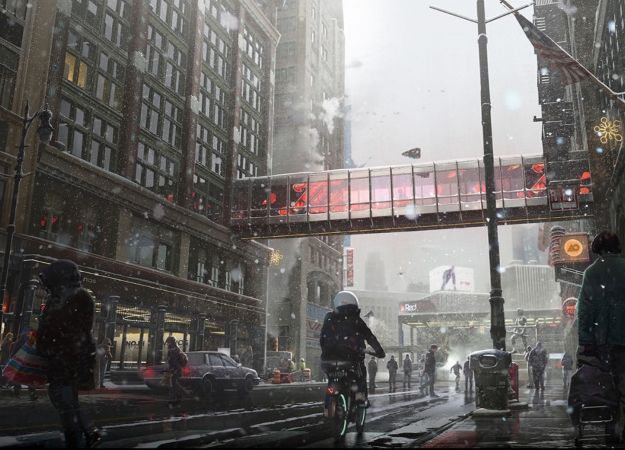 Взгляните на концепт-арты Detroit: Become Human и узнайте, как художники игры видят наше будущее - изображение обложка