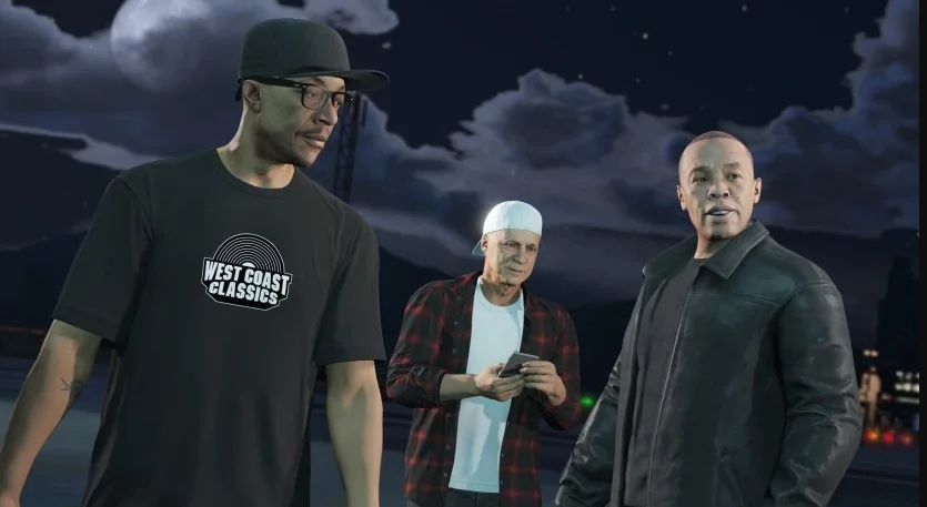 В GTA 5 нашли Dr. Dre и Джимми Айовина - изображение обложка