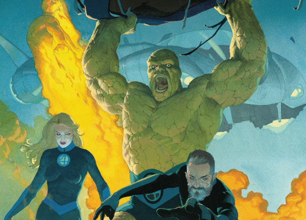 Возвращение Фантастической четверки тизерит новую свадьбу века на страницах комиксов Marvel - изображение обложка