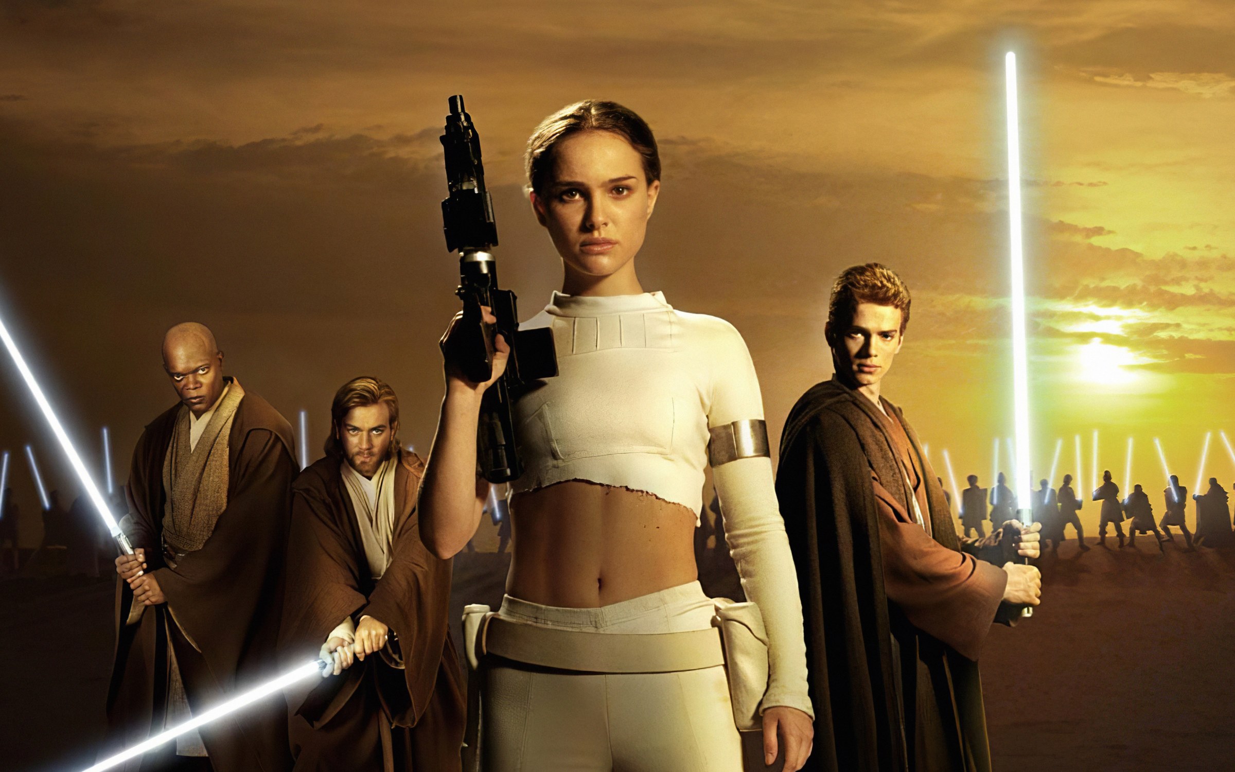 Обложка: промо «Звёздных войн: Эпизод 2 — Атака клонов» (2002)