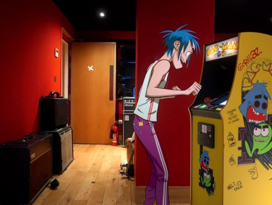 Gorillaz посвятили новый клип игре Pac-Man - изображение обложка