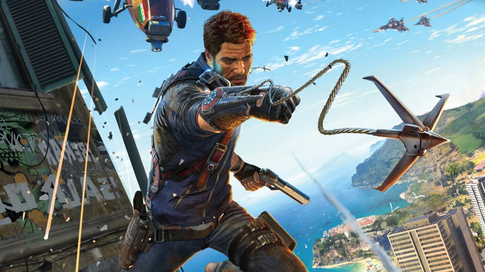 Первая пасхалка в ​Just Cause 3: Рико Родригез не достоин молота Тора