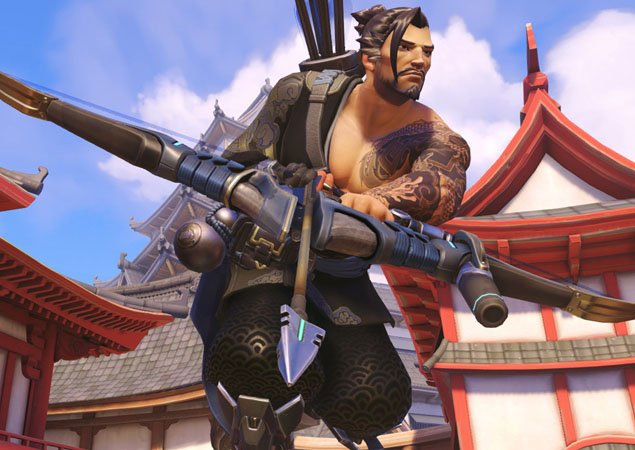 «Летучая смерть». Как новый Хандзо парит по карте в Overwatch - изображение обложка