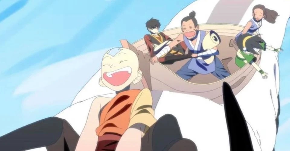 Заставку мультсериала «Аватар: Легенда об Аанге» переделали в аниме - изображение обложка