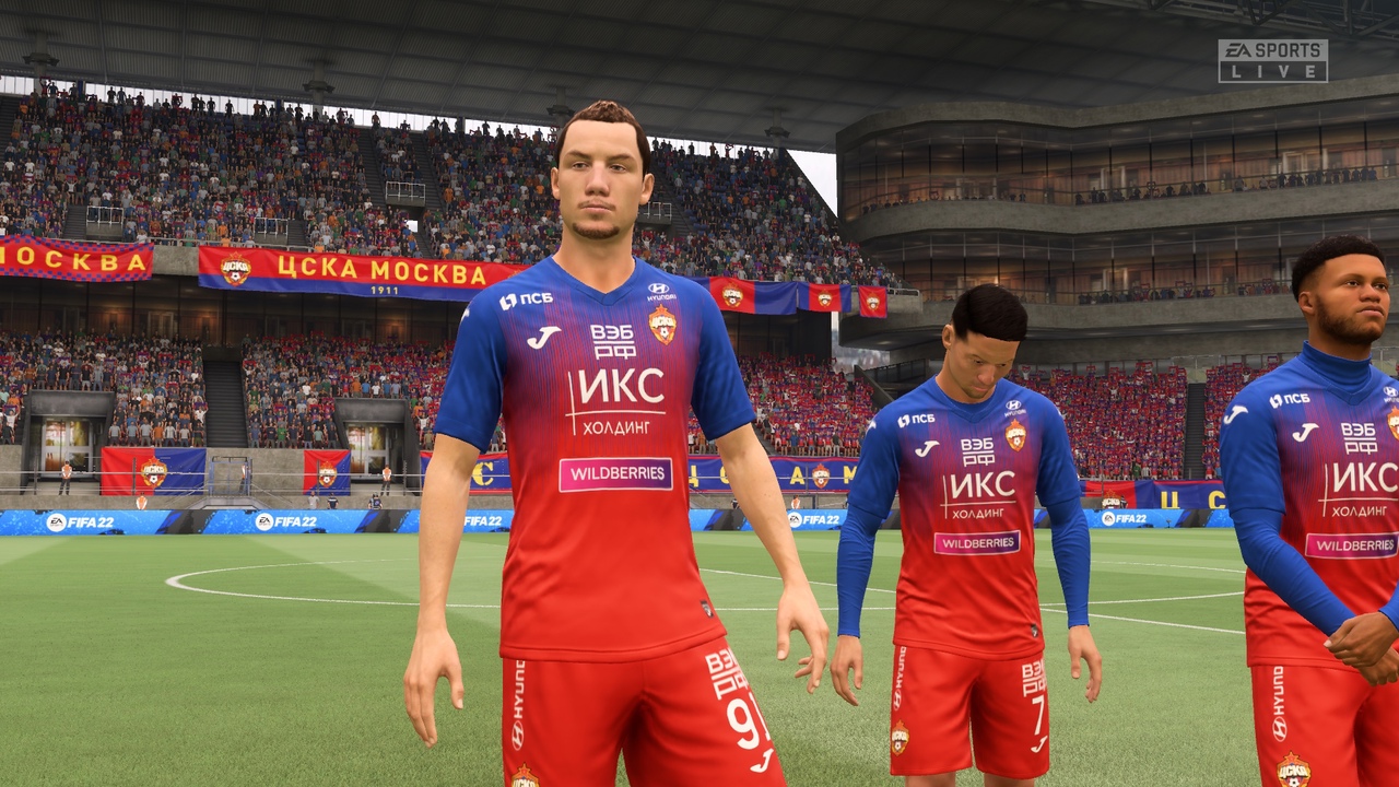 Кадр из FIFA 22