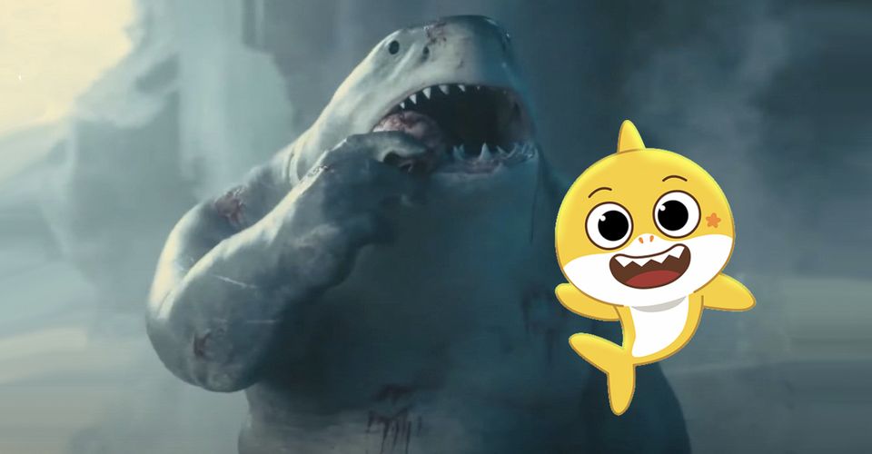 Коллаборация, которую мы заслужили: Король акул из нового «Отряда самоубийц» под песню Baby shark - изображение обложка