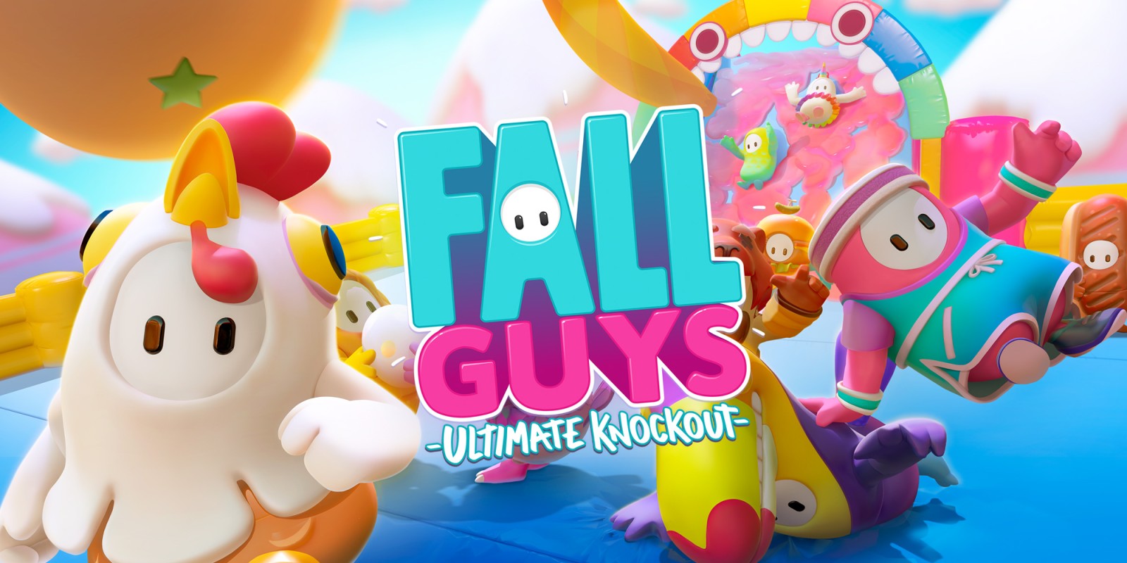 Обложка: арт из Fall Guys