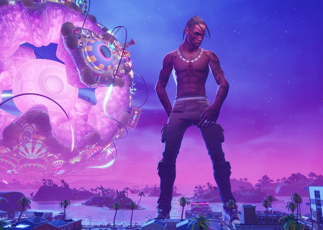 Концерт Трэвиса Скотта в Fortnite привлек 27,7 млн уникальных зрителей - изображение обложка