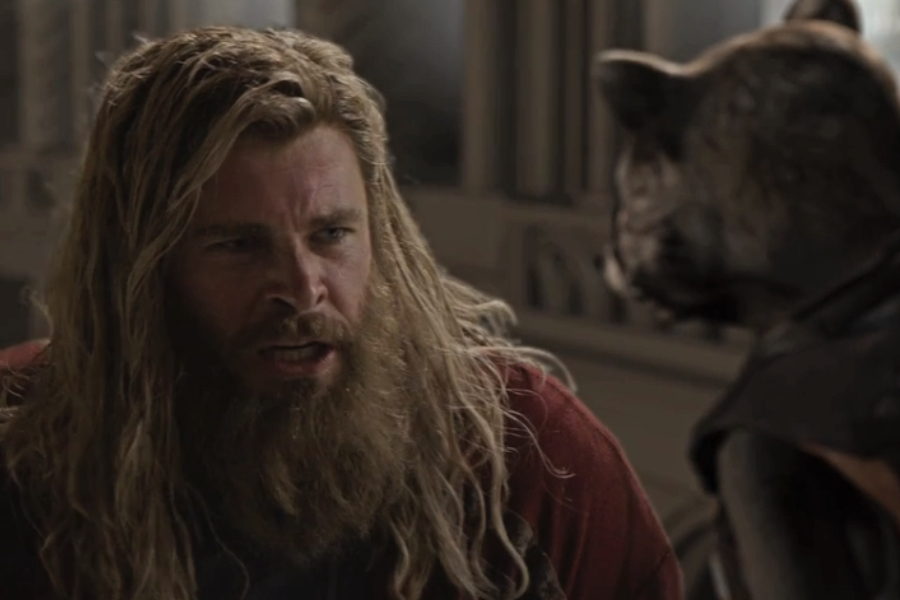 Недоделанный Ракета и пьяный Тор заблудились в Асгарде в удаленной сцене «Мстителей: Финал» - изображение обложка