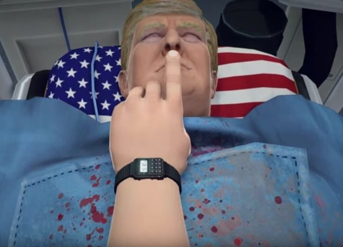 Surgeon Simulator приглашает во внутренности Дональда Трампа - изображение обложка