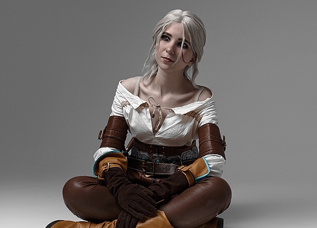 Ведьмачка Цири в очаровательном косплее по The Witcher 3 - изображение обложка