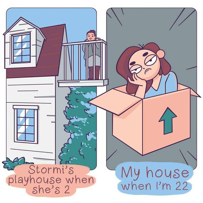 Я vs Ким Кардашьян: художница рисует комиксы, где сравнивает себя со звездами - изображение обложка