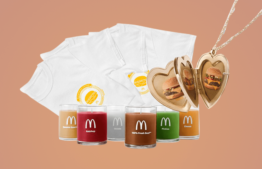 Аромасвечи и кулоны: «Макдоналдс» выпустит мерч в честь 50-летия «Роял Чизбургера» - изображение обложка