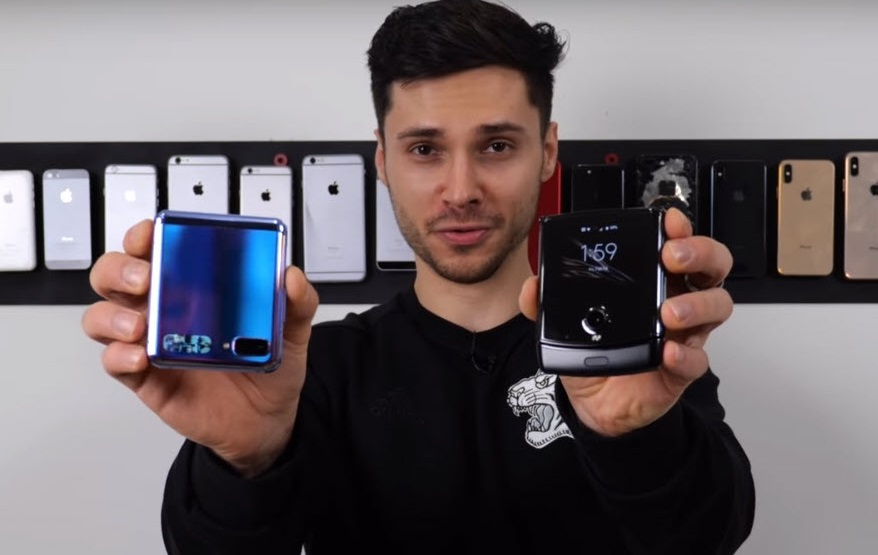 Samsung Galaxy Z Flip и Motorola Razr 2019 сравнили на прочность в тестах на падение - изображение обложка