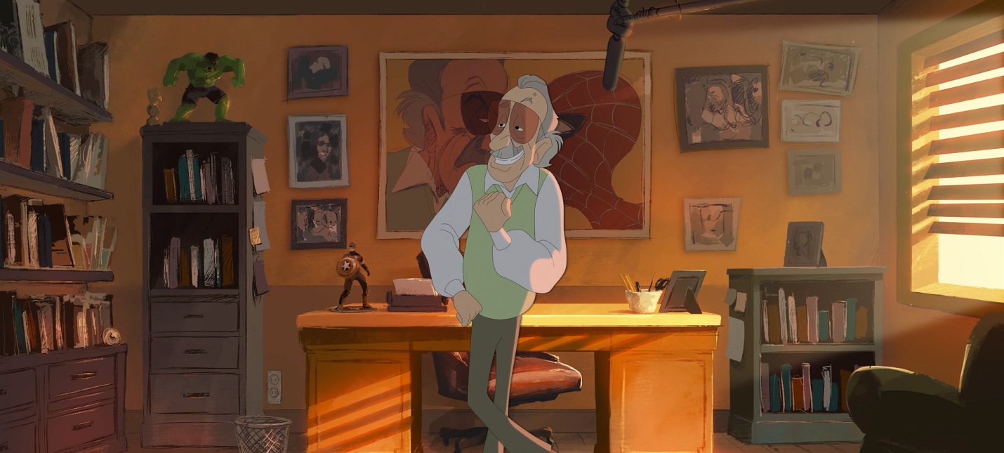 Видео дня: Мультфильм, в котором Стэн Ли рассуждает о нецензурной лексике - изображение обложка