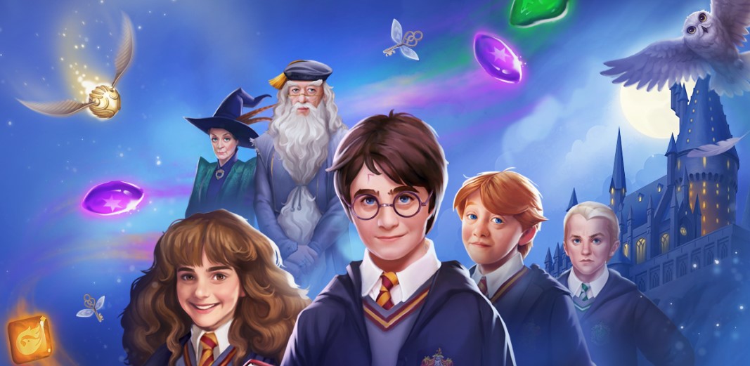 «Гарри Поттера» превратили в игру «три-в-ряд» для мобильных устройств - изображение обложка