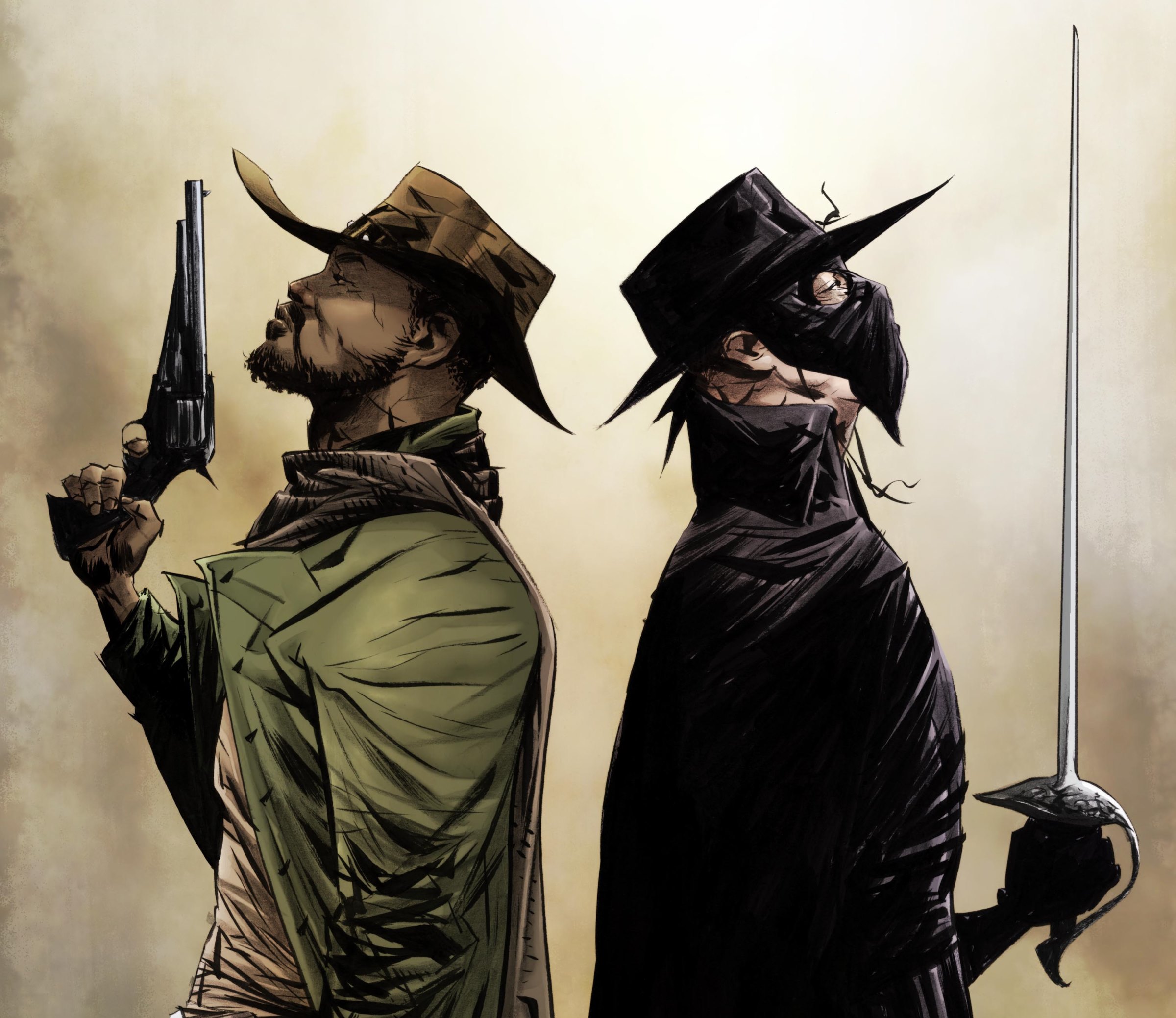 Обложка: комикс Django/Zorro