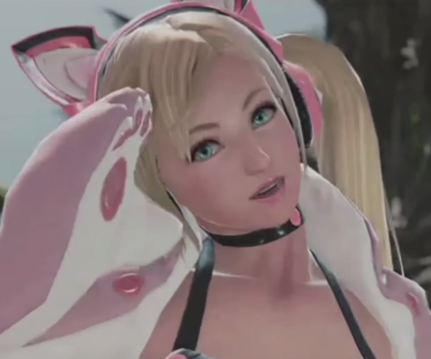Девушка-кошка избивает мужика в трейлере Tekken 7