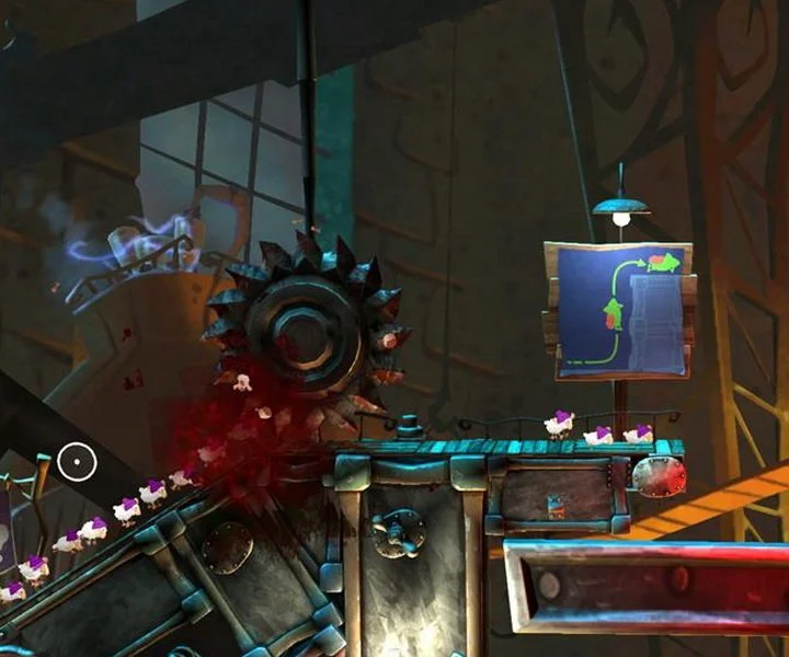 В видео новой игры от авторов Worms убивают шесть овец - изображение обложка