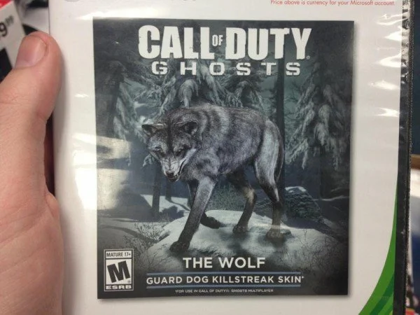 В сетевой режим Call of Duty: Ghosts придет белый волк - изображение обложка