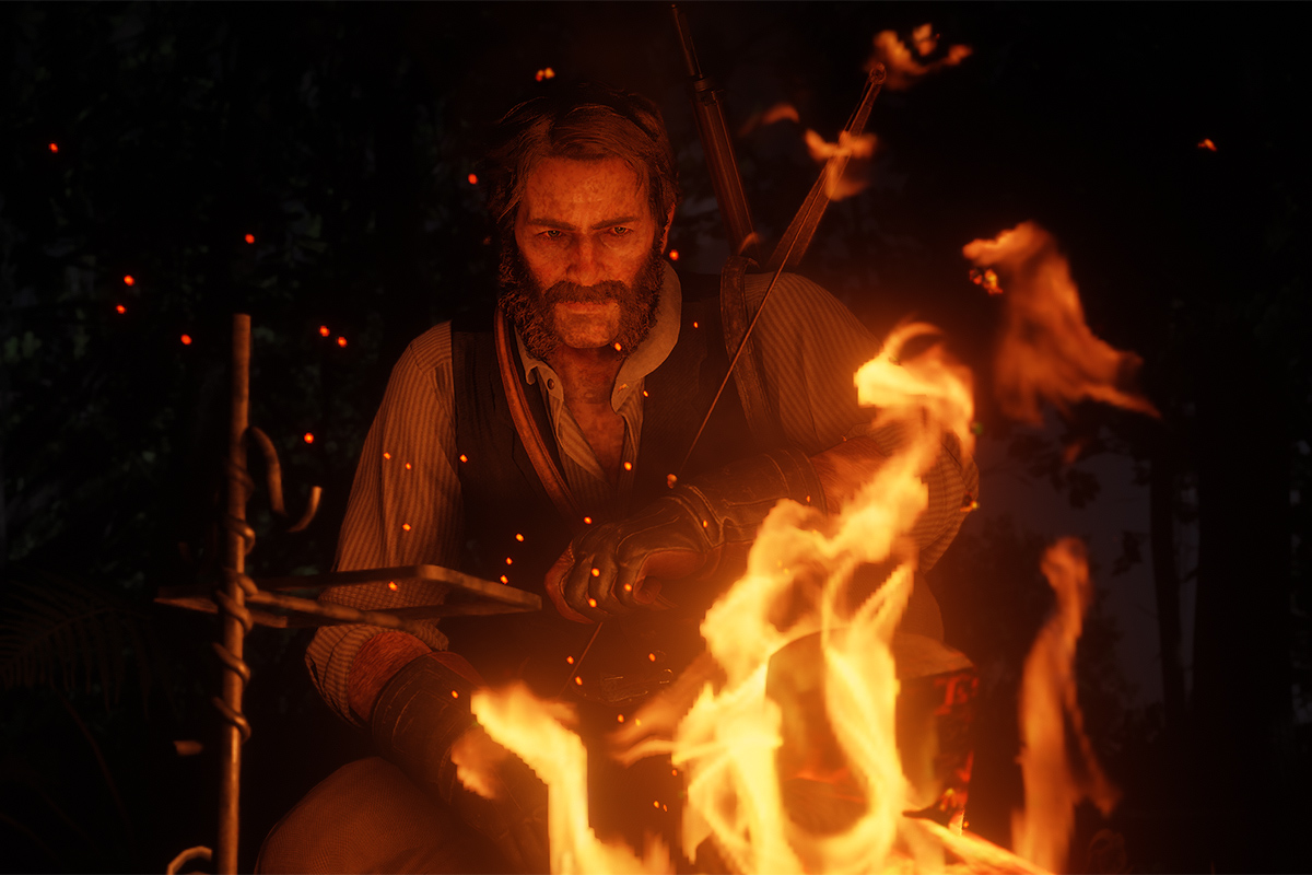 Игрок заметил невероятную деталь с Коктейлем Молотова из Red Dead Redemption 2