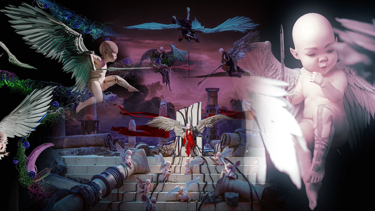 Певица Граймс продала на криптовалютном аукционе коллекцию цифрового искусства за $6 млн - изображение обложка