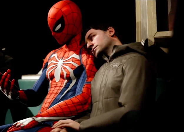 Гифка дня: супергеройское приземление в Spider-Man с PS4 - изображение обложка