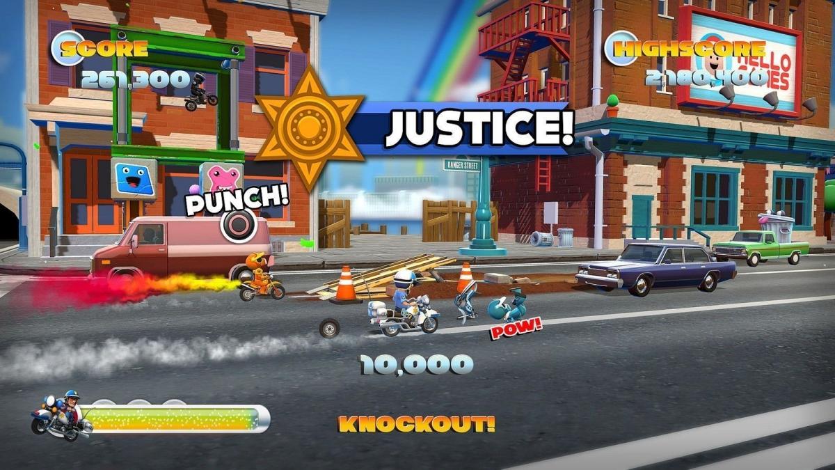 Обложка: скриншот из игры Joe Danger