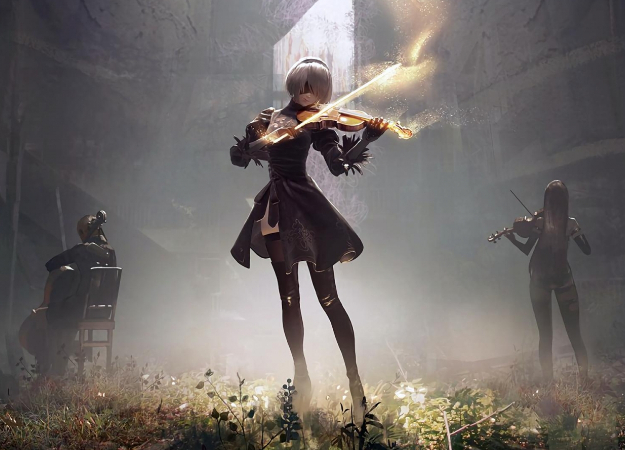 Илон Маск опубликовал фан-арт 2B из NieR: Automata и оказался в центре очередного скандала - изображение обложка